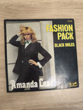 Vinyle 45T Amanda Lear Fashion Pack Black Holes Eurodisc pochette photo