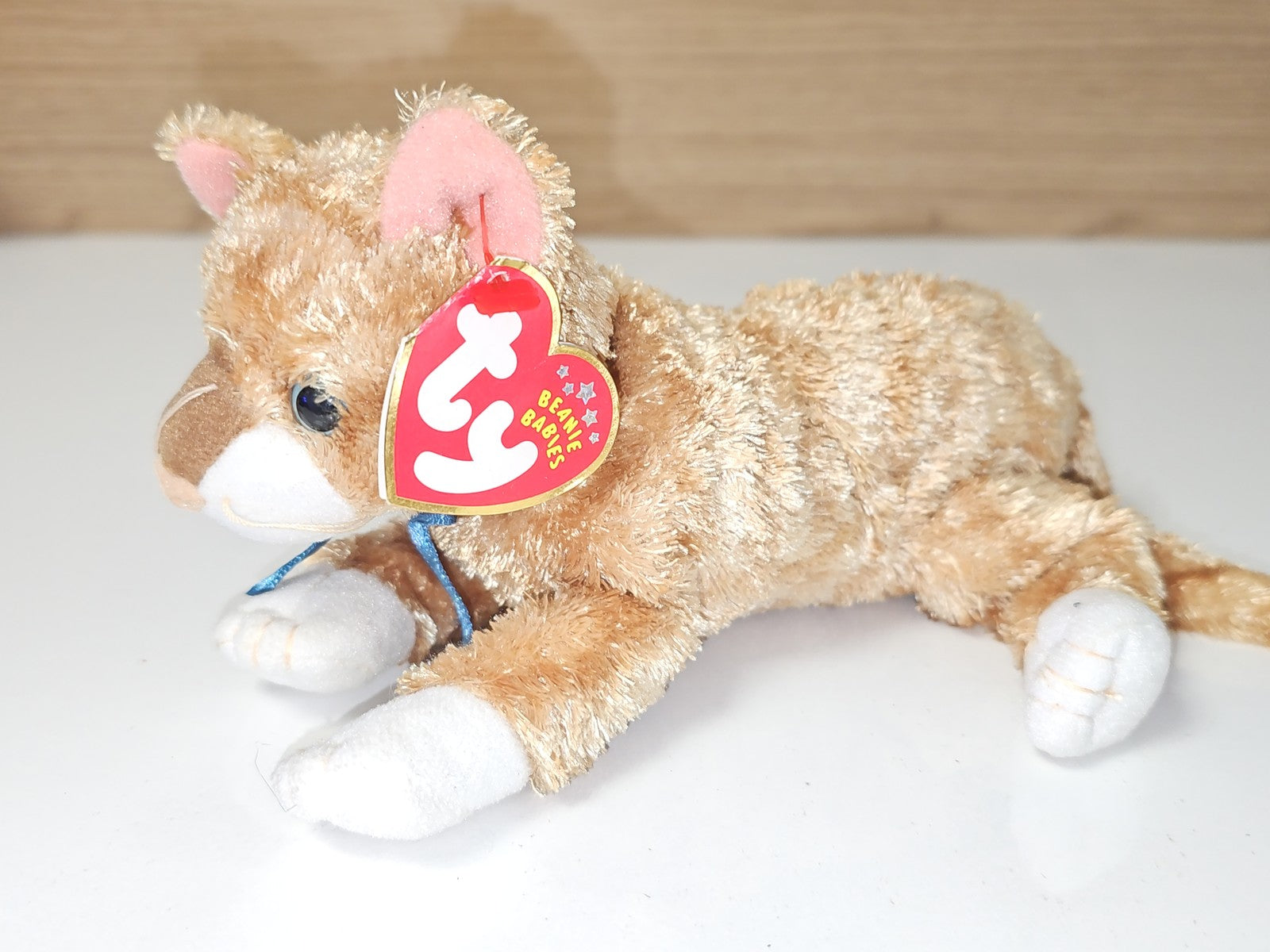 Peluche Ty Beanie Baby Mattie 2002 originale doudou animal doux 15cm