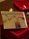 Pin's publicitaire Bacardi & Coca-Cola vintage rétro années 80 rare