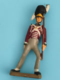 Figurine soldat plomb uniforme empire ancien, figurine militaire vintage