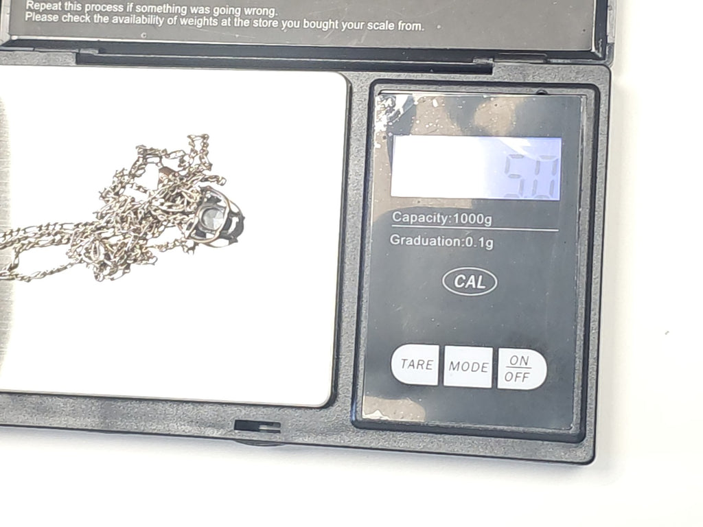 Collier ancien en argent 5g vintage ? Bijou rétro authentique collection