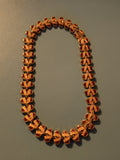 Collier ancien vintage, gros pendentif rétro, bijou d'occasion pour collectionne