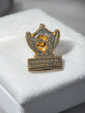 Pin's vintage Olympique de Marseille OM ancien badge rétro football rare collect