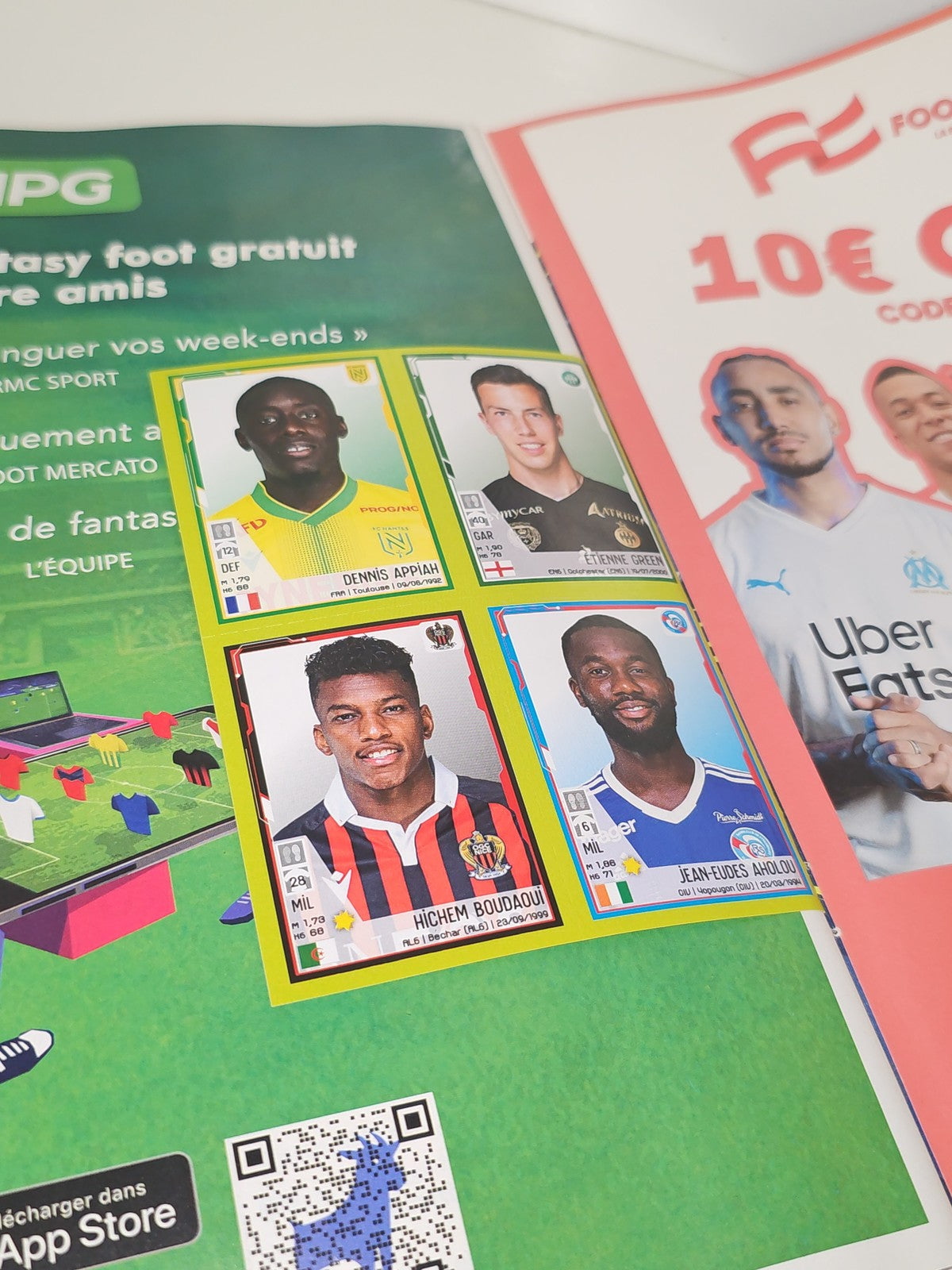 Album Panini Foot 2022 vide officiel, édition France, bon état, marque Panini