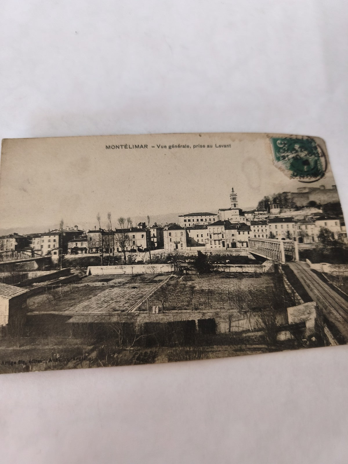 Carte postale ancienne vintage Montélimar rétro collection France