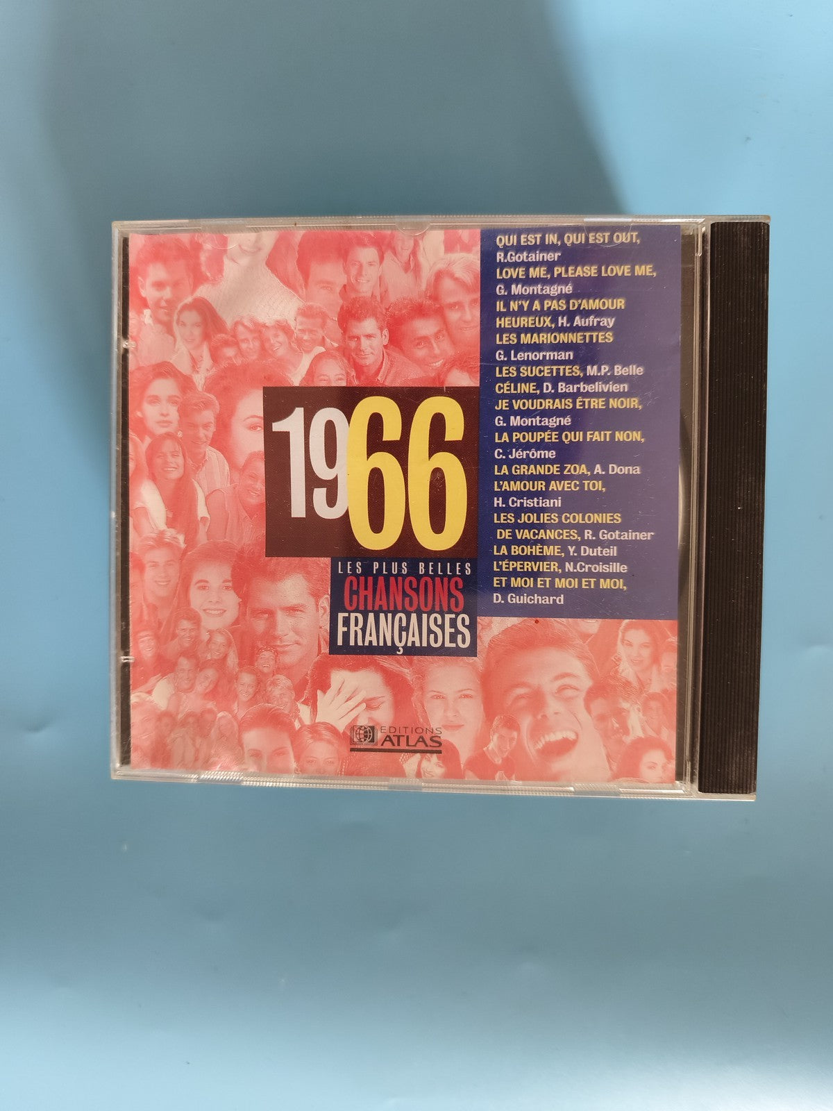 CD chansons françaises 1966 ? Musique francophone, titres classiques, disque aud