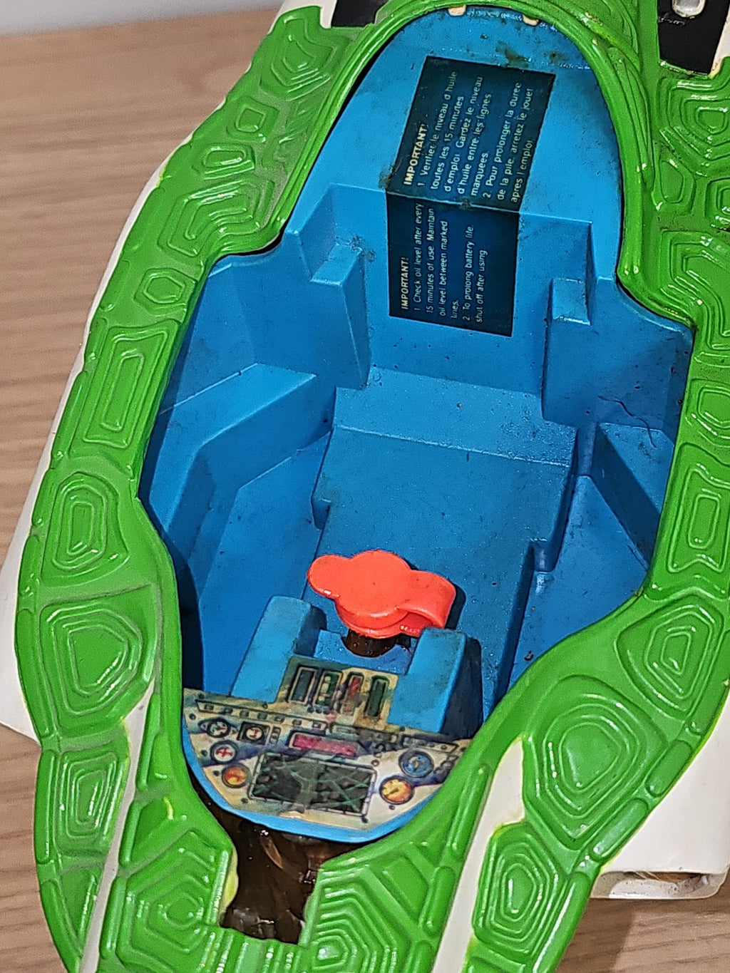 Jouet ancien TMNT Tortues Ninja Bubble Bomber rétro fonctionnel collection rare