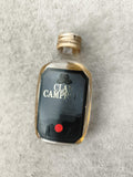 Miniature alcool Claw Campbell whisky écossais flacon partiellement rempli
