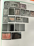 Timbres Grèce anciens oblitérés philatélie Hellas lot thématique
