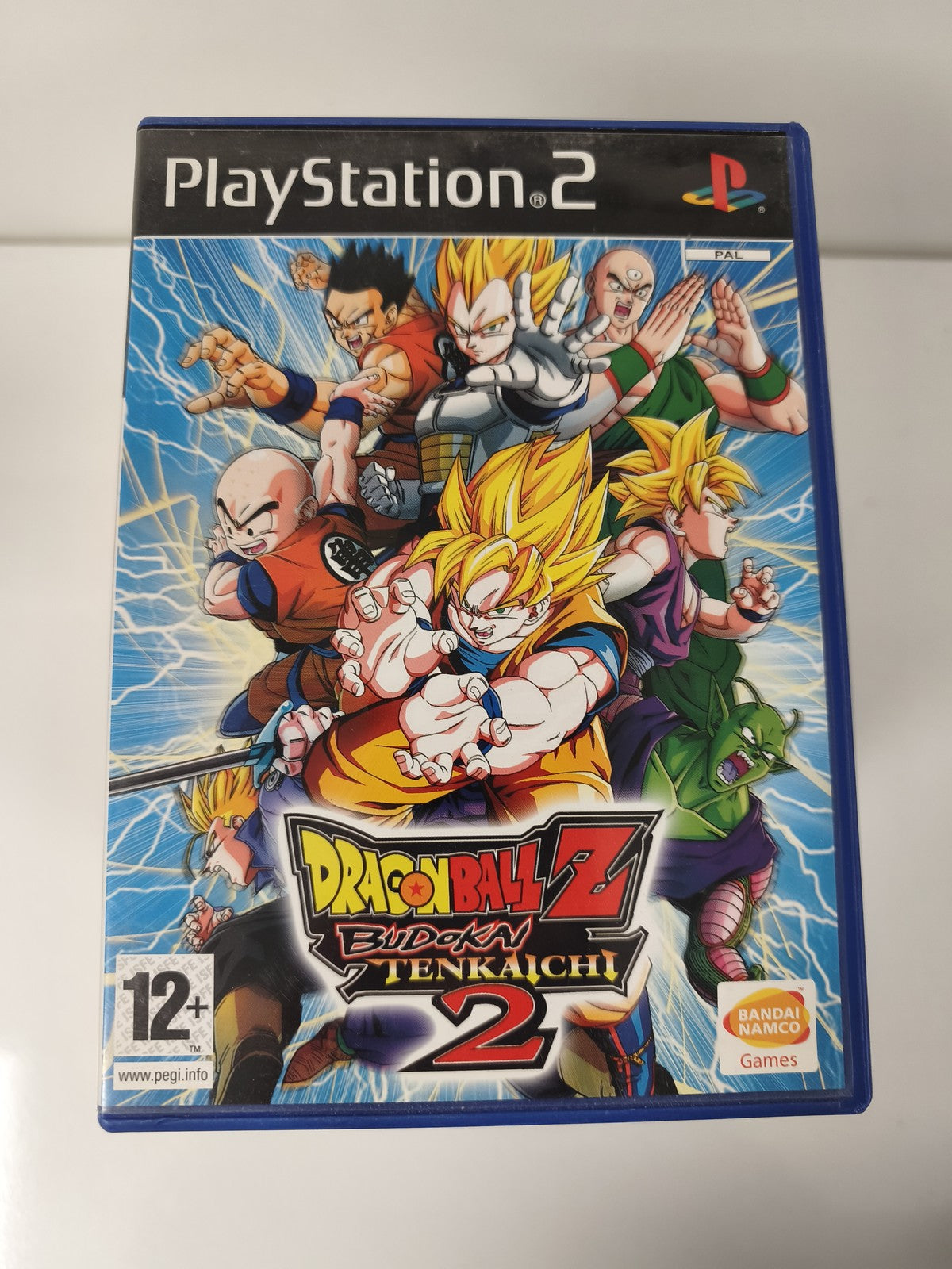 Boîte vide officielle pour jeu PS2 Dragon Ball Z, étui d'origine Sony Playstatio