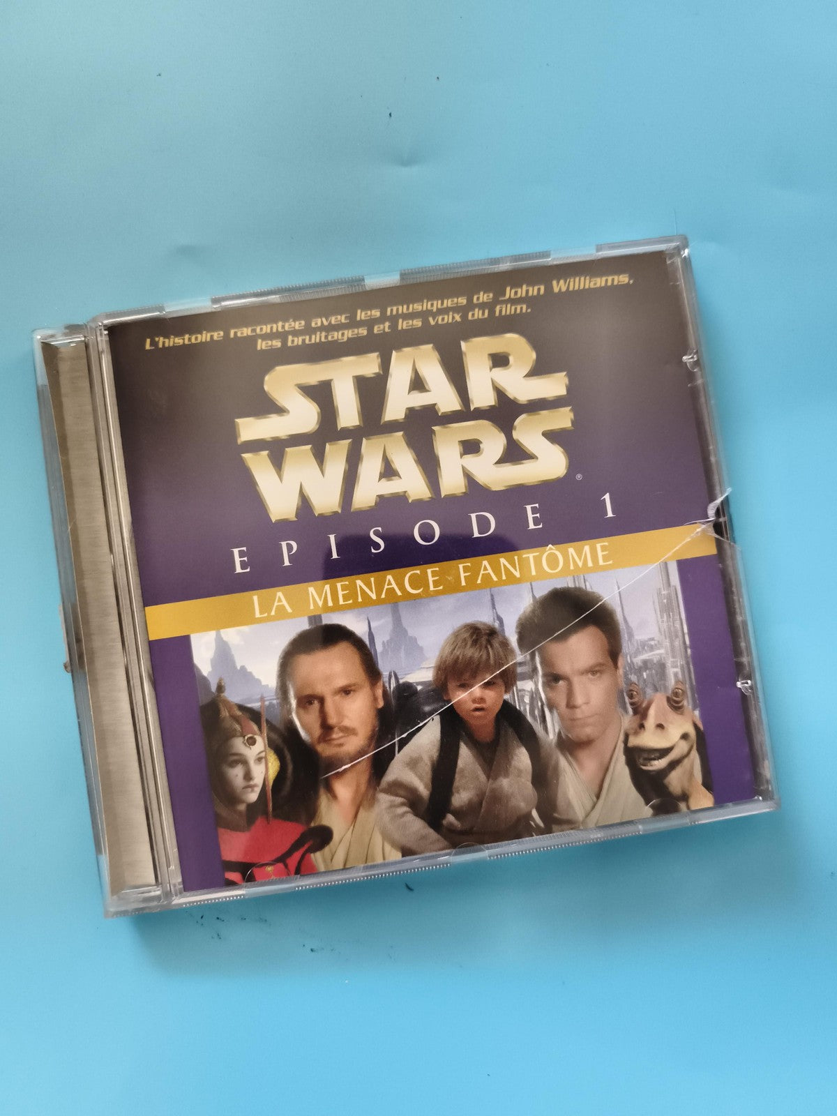 CD Star Wars Episode 1 La Menace Fantôme – Musique Film John Williams