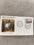 Lettre FDC Premier Jour 1961 Du Guesclin n°376 La Mort, Broons, philatélie ancie