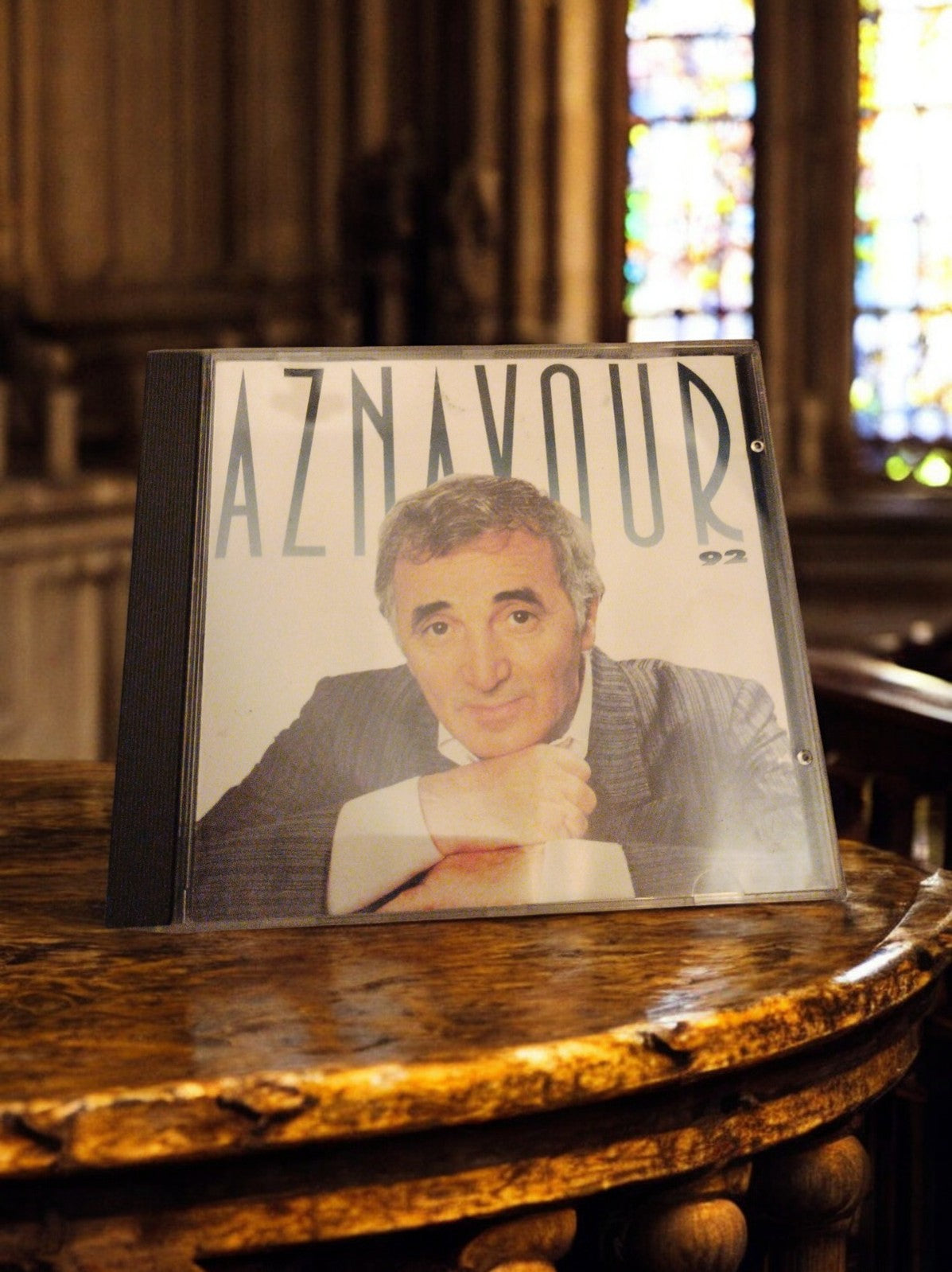 CD Charles Aznavour – Compilation Best Of Chanson Française, pochette 92