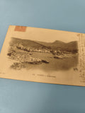 Carte postale ancienne CPA Cassis Panorama timbre 10c écrite vue village