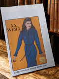 Patron couture X.Y. Weill vintage 1982-83, collection automne-hiver, ancien modè