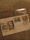 Lettre premier jour Brésil Luiz de Matos 1980 philatélie FDC (Ref 1)