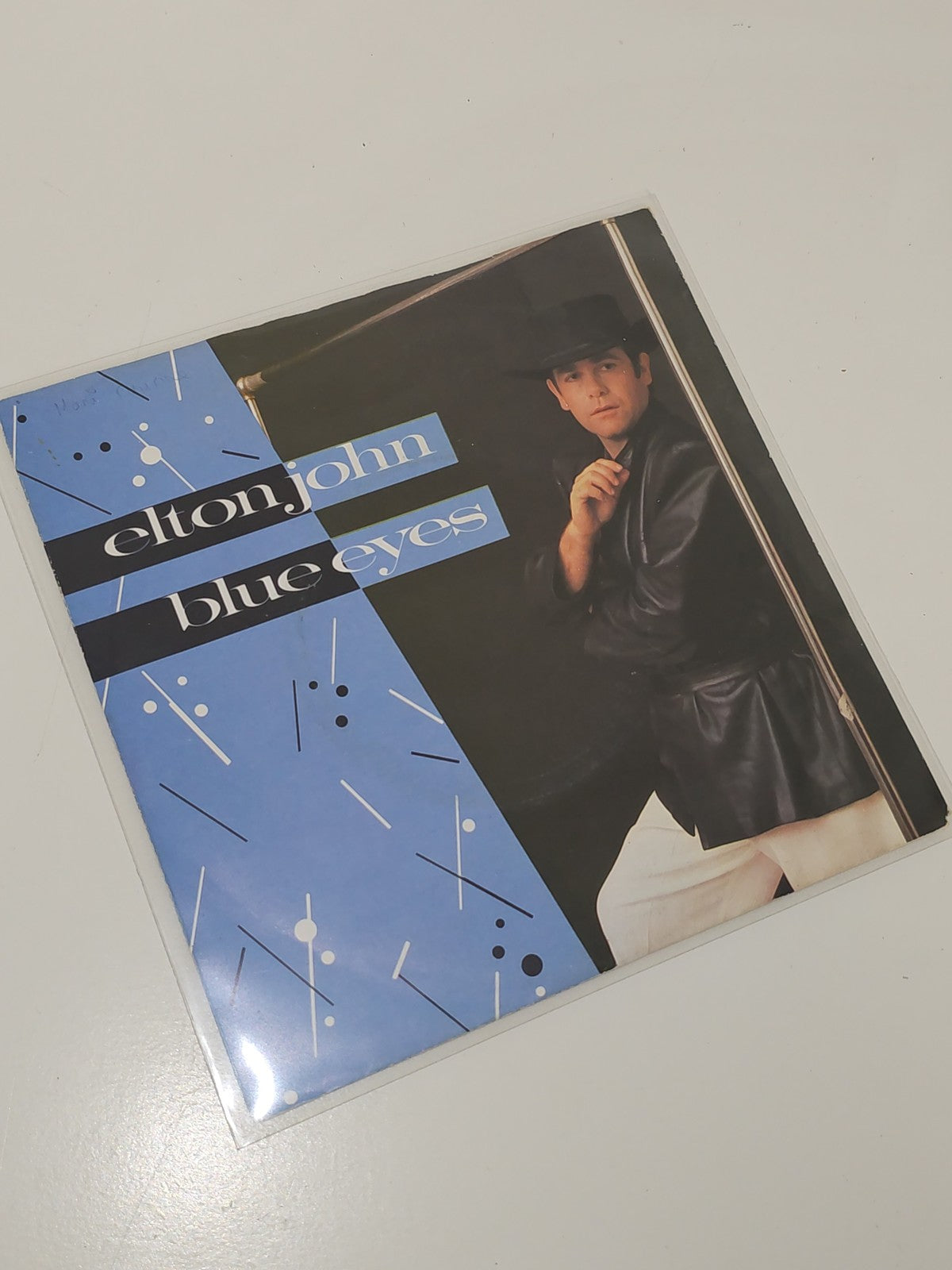 Vintage 45 tours Elton John ancien vinyle rétro collector très bon état disque
