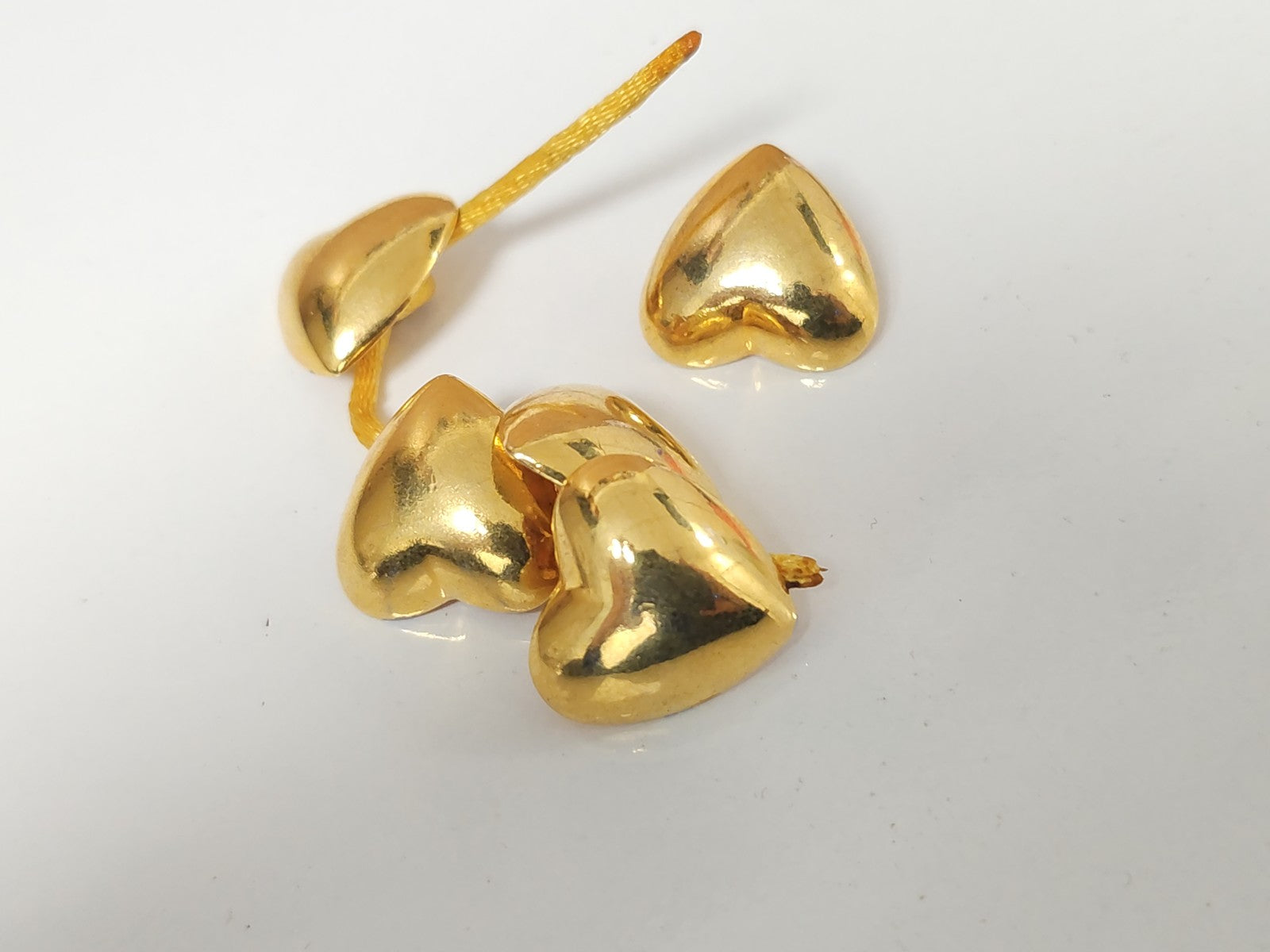 Gros lot boutons dorés plaqué or 20 microns pour couture mercerie customisation