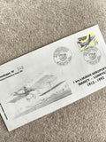 Lettre premier jour aérospostale Nancy Lunéville 1992 timbre avion philatélie