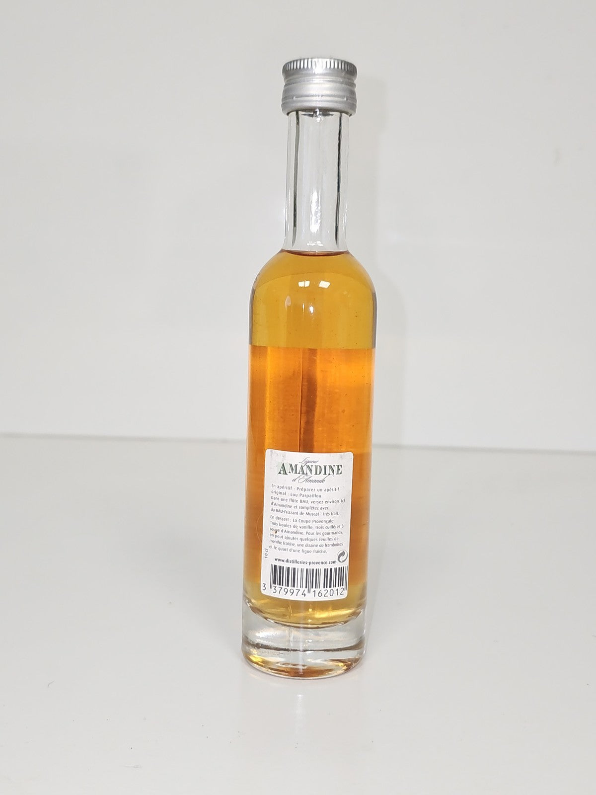 Vintage mignonnette ancienne liqueur Amandine rétro collection spiritueux rare