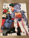 Poster vintage manga Viper anime érotique illustration couleur