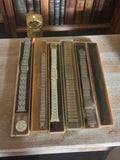 Lot Bracelets Montre Vintage Métal Années 60-70 – Neufs en Boîte Rétro
