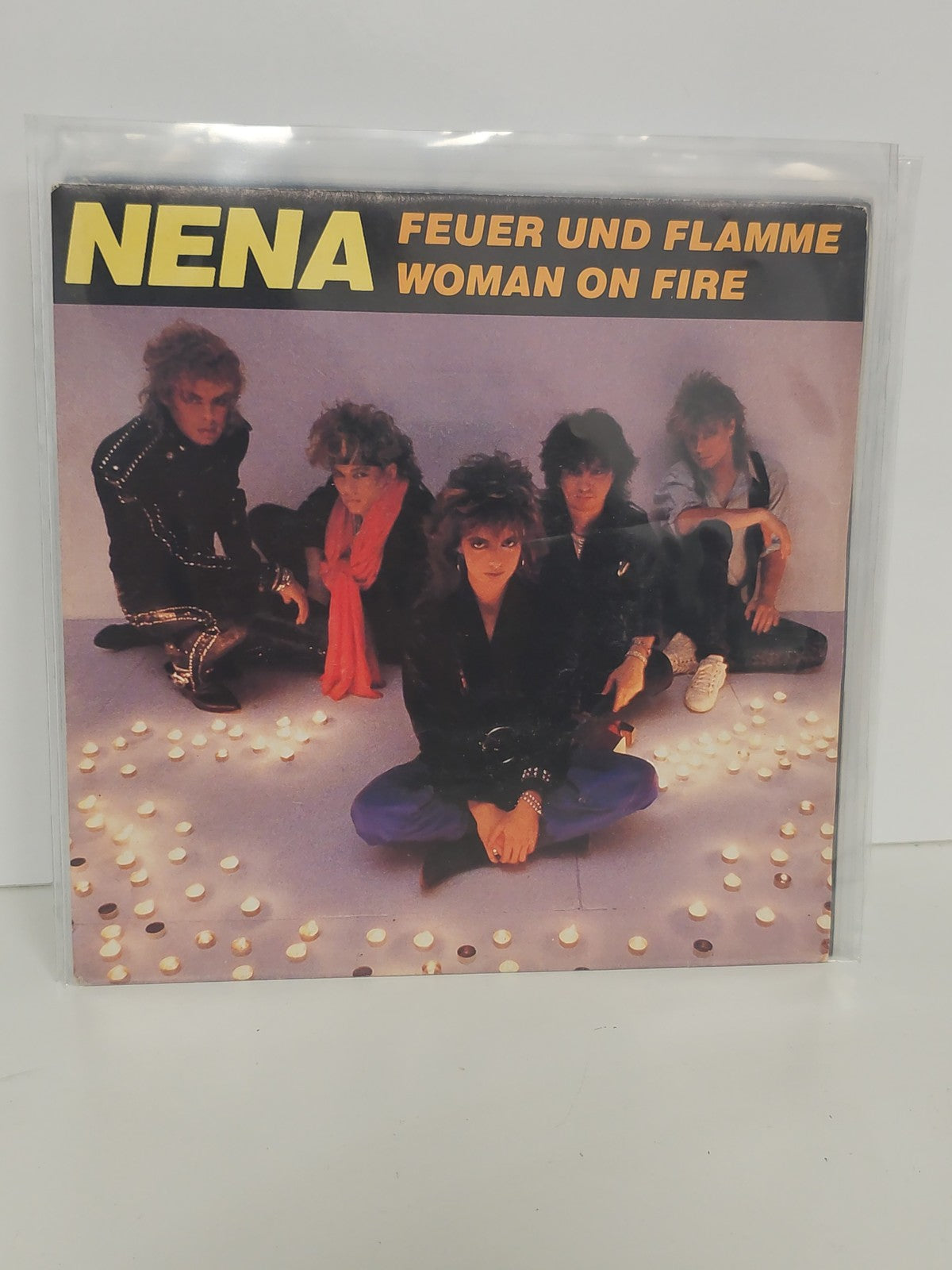 Vinyle 45 tours ancien Nena vintage, disque rétro, très bon état collection
