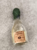 Miniature bouteille Vieille Liqueur de Genièvre étiquette d’origine partiellemen