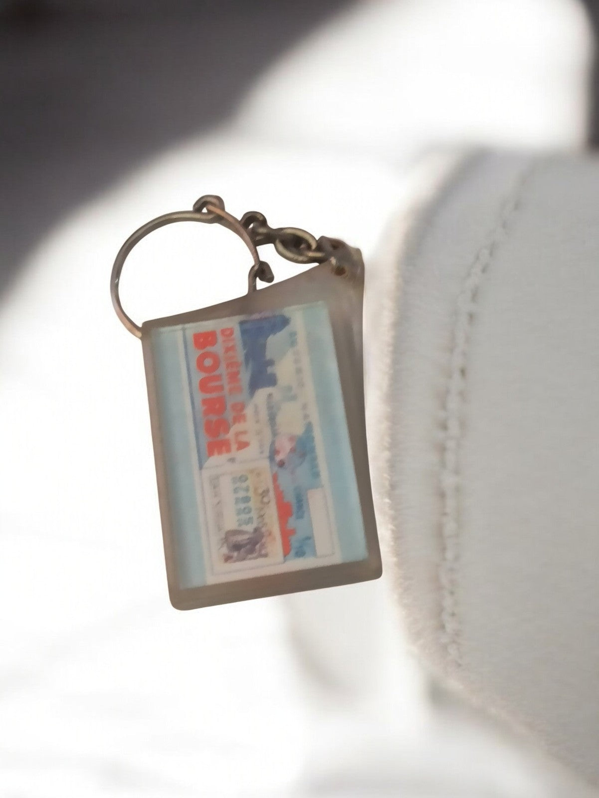 Porte-clés publicitaire ancien vintage collection rétro accessoire d?occasion