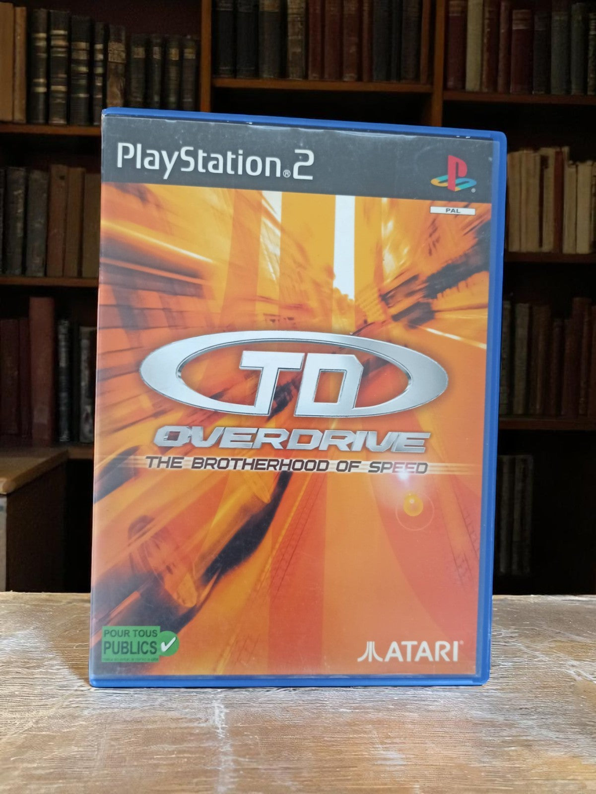 Jeu PlayStation 2 TD Overdrive Atari PAL complet boîte rétro PS2