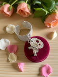 Bague Fantaisie Vintage Taille 54 Skull Argenté Rétro Accessoire Collection