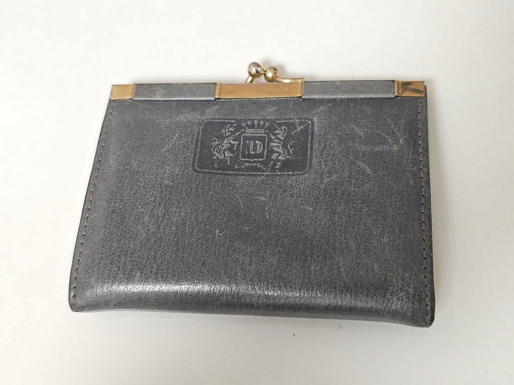 Portefeuille vintage ancien Didier Lamarthe Paris authentique rétro collection