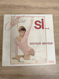 Karen Cheryl 45T Si... / Docteur Menteur pochette rose écriture Myriam