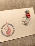 Lettre 1er jour Festival amitié Halle 1975 DDR FDC timbre cachet philatélie (Ref