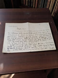 Lettre manuscrite 1939-1945 Pierre Deckmyn correspondance ancienne guerre