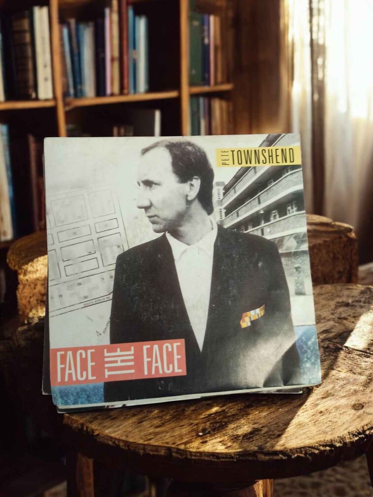 Vinyle 45 tours Pete Townshend Face The Face vintage ancien disque rétro