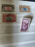 Lot anciens timbres Réunion vintage à trier ? Océan Indien, divers centimes
