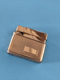 Briquet vintage signé, plaqué or, ancien accessoire rétro pour collectionneurs