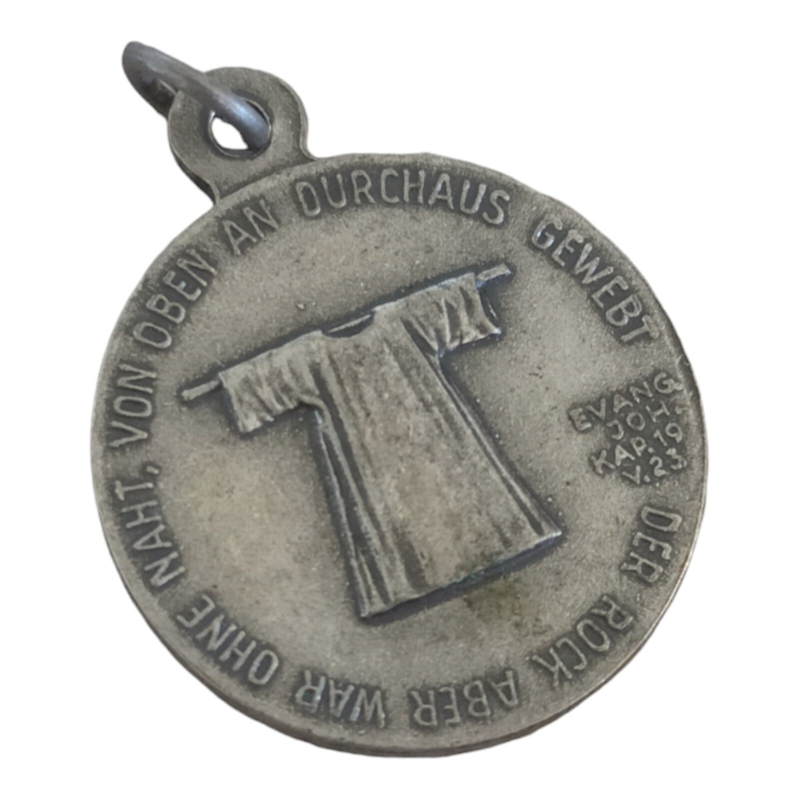 Médaille religieuse Trier 1996 vintage, effigie sainte et cathédrale, rare