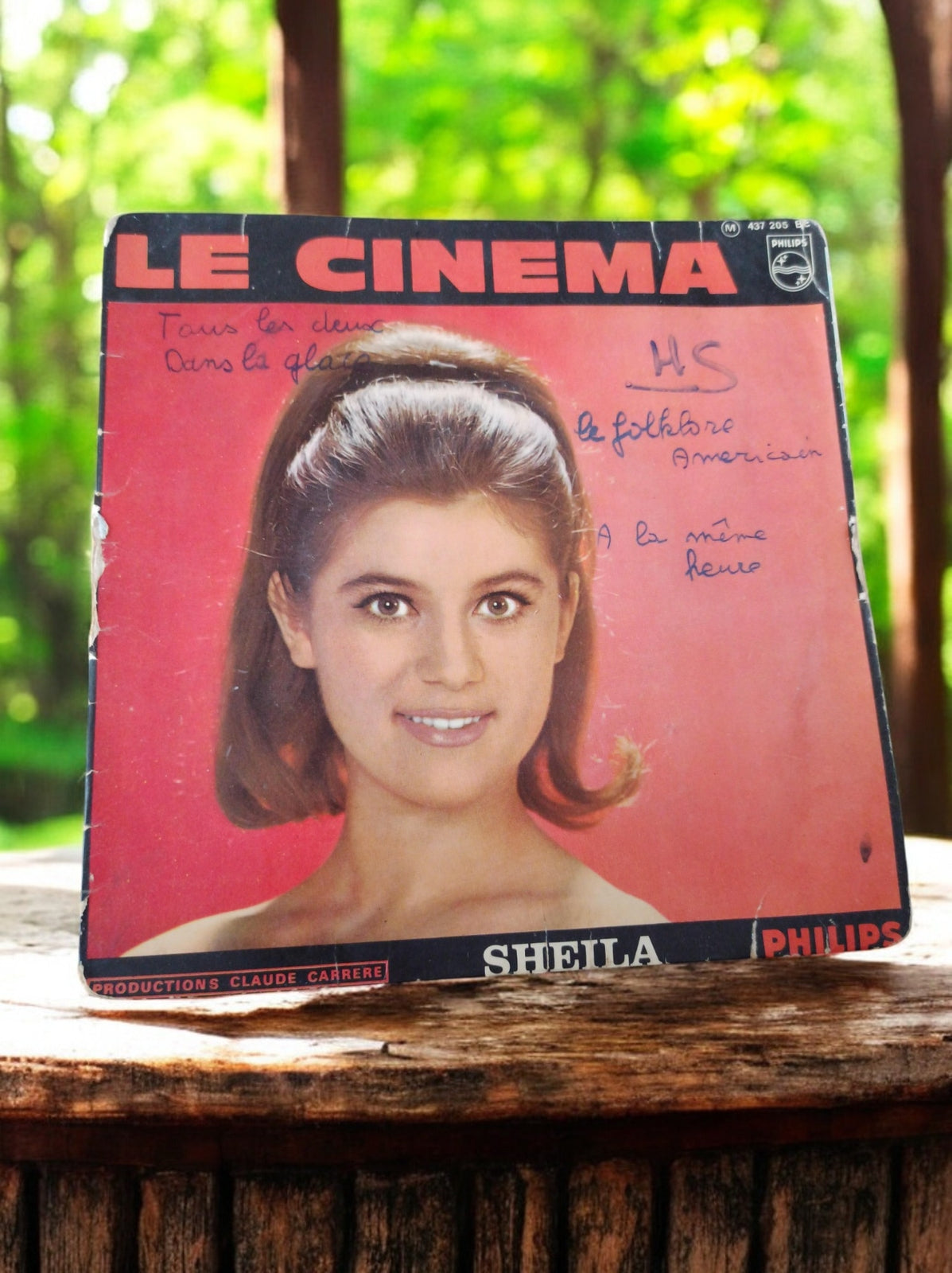 Vinyle 45 tours Sheila - Rare Trouvaille Vintage