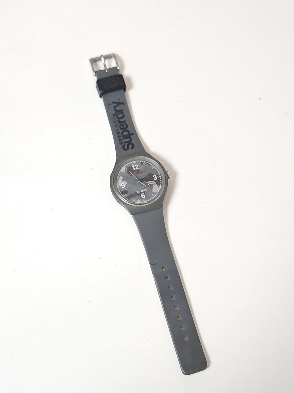Montre pour homme Superdry authentique, design moderne, montre-bracelet occasion