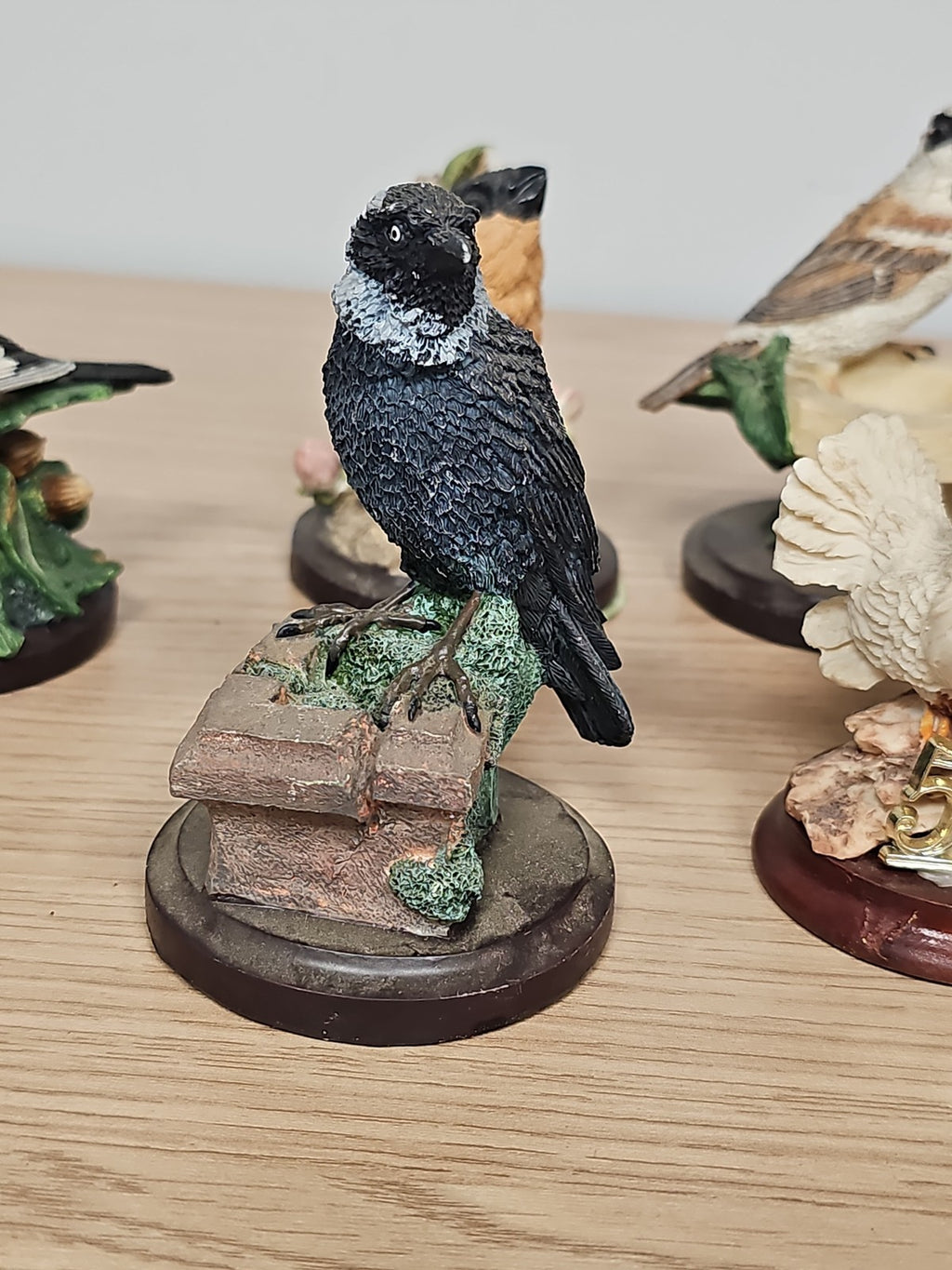 Statues oiseaux décoratives The Country Bird Collection figurines animalières