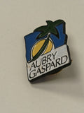 Pin's ancien Aubry Gaspard vintage collection rétro badge broche rare France