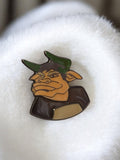 Pin's vintage mascotte Olympique de Marseille OM taureau rétro badge foot