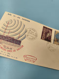 Ancienne enveloppe FDC Vietnam 1966 Saigon micro-ondes, timbres d'époque