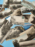 Lot cartes postales anciennes CPA paysages France divers lieux vintage vrac