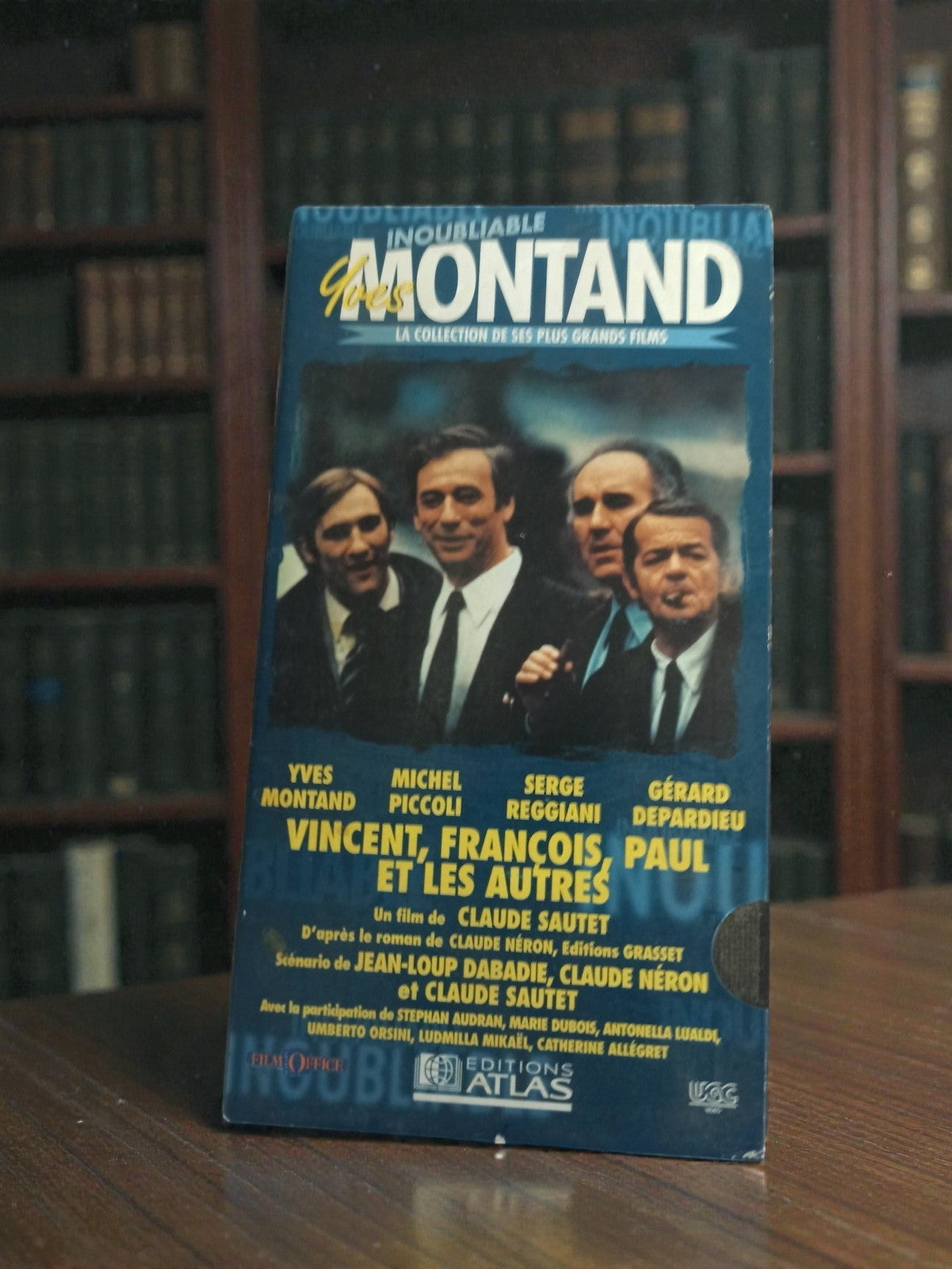 Cassette VHS Yves Montand Vincent François Paul rétro film années 80 vintage