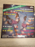 Vinyle 33T Hit Parade Chante Mario Cavallero pochette danse couleurs Stereo