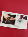 Lettre premier jour Paris 1975 Art Philatélie Grand Palais cachet FDC (Ref 1)