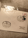 Lettre premier jour Koblenz 1976 JO timbre fleur Allemagne philatélie (Ref 11)